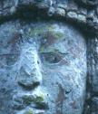 скульптура майя в Копане в Гондурасе