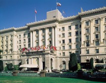третью ступень пьедестала в списке исторических достопримечательностей занял отель Fairmont в Сан-Франциско